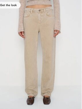 Reformation Cynthia high rise straight jeans